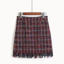 Load image into Gallery viewer, Frilled Hem Mini Skirt
