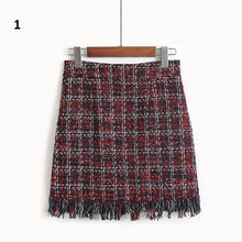 Load image into Gallery viewer, Frilled Hem Mini Skirt