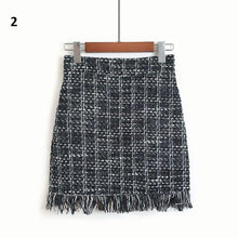 Load image into Gallery viewer, Frilled Hem Mini Skirt