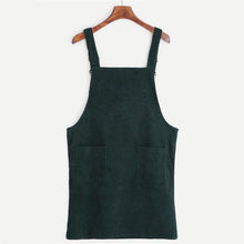 Load image into Gallery viewer, Overall Corduroy Skirt