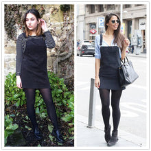 Load image into Gallery viewer, Overall Corduroy Skirt