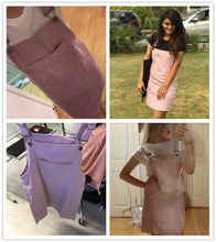 Load image into Gallery viewer, Overall Corduroy Skirt