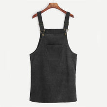 Load image into Gallery viewer, Overall Corduroy Skirt