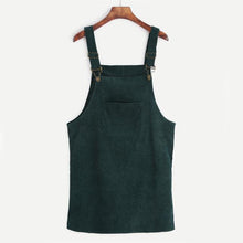 Load image into Gallery viewer, Overall Corduroy Skirt