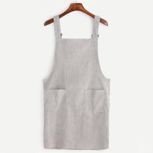 Load image into Gallery viewer, Overall Corduroy Skirt