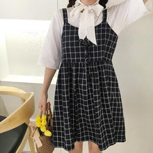 Load image into Gallery viewer, Overall Plaid Skirt
