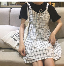 Load image into Gallery viewer, Overall Plaid Skirt