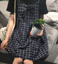 Load image into Gallery viewer, Overall Plaid Skirt