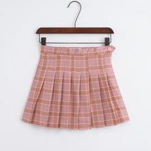 Load image into Gallery viewer, Plaid Mini Skirt