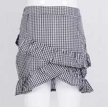 Load image into Gallery viewer, Ruffle Plaid Short Skirt (2 Styles)