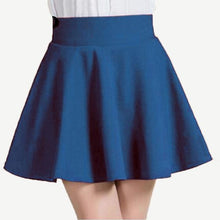Load image into Gallery viewer, Solid A-Line Mini Skirt