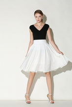 Load image into Gallery viewer, Solid High Waist Skirt