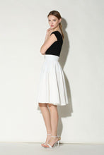 Load image into Gallery viewer, Solid High Waist Skirt