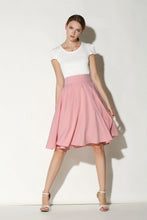 Load image into Gallery viewer, Solid High Waist Skirt
