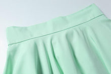 Load image into Gallery viewer, Solid High Waist Skirt