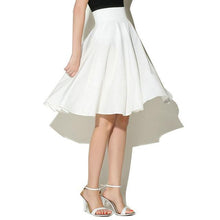Load image into Gallery viewer, Solid High Waist Skirt