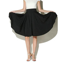 Load image into Gallery viewer, Solid High Waist Skirt