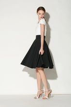 Load image into Gallery viewer, Solid High Waist Skirt
