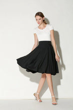 Load image into Gallery viewer, Solid High Waist Skirt