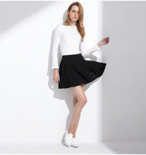Load image into Gallery viewer, Solid Pleated Mini Skirt