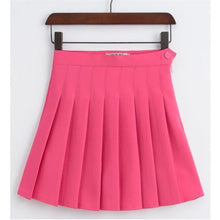 Load image into Gallery viewer, Solid Pleated Mini Skirt