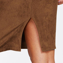Load image into Gallery viewer, Suede Skirt