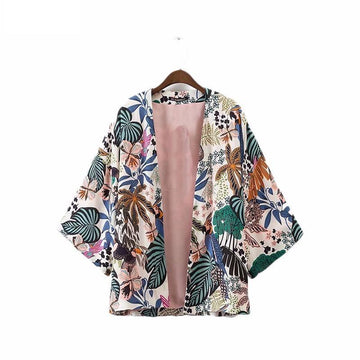 Loose Floral Kimono