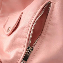 Load image into Gallery viewer, PU Leather Jacket