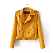 Load image into Gallery viewer, PU Leather Jacket