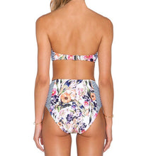 Load image into Gallery viewer, Floral Push Up Bikini Set