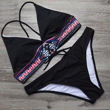 Load image into Gallery viewer, Patterned Bikini Set