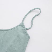 Load image into Gallery viewer, Backless Ruffled Hem Tank Top