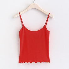 Load image into Gallery viewer, Backless Ruffled Hem Tank Top