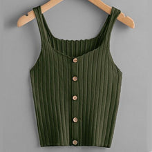 Load image into Gallery viewer, Button Up Knitted Camisole