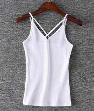 Load image into Gallery viewer, Criss Cross Strap Tank Top