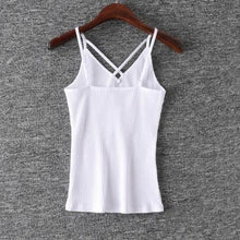 Load image into Gallery viewer, Criss Cross Strap Tank Top