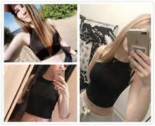 Load image into Gallery viewer, Solid Crop Tank Top