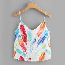 Load image into Gallery viewer, Feather Tank Top
