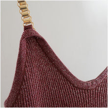 Load image into Gallery viewer, Knitted Camisole Crop Top