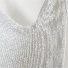 Load image into Gallery viewer, Knitted Camisole Crop Top
