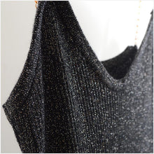 Load image into Gallery viewer, Knitted Camisole Crop Top