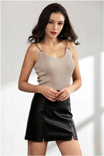Load image into Gallery viewer, Knitted Camisole Crop Top