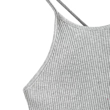 Load image into Gallery viewer, Lace Up Crop Tank Top