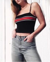 Load image into Gallery viewer, Rainbow Crop Tank Top