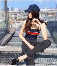 Load image into Gallery viewer, Rainbow Crop Tank Top