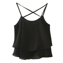 Load image into Gallery viewer, Ruffled Crop Tank Top