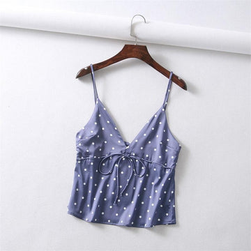 Satin Crop Top