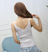 Load image into Gallery viewer, Solid Crop Tank Top