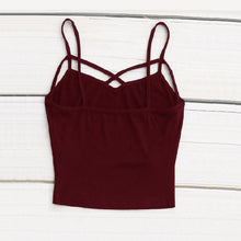 Load image into Gallery viewer, Spaghetti Strap Crop Top