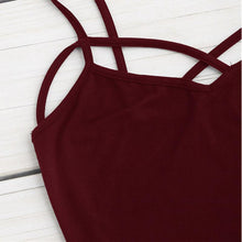 Load image into Gallery viewer, Spaghetti Strap Crop Top
